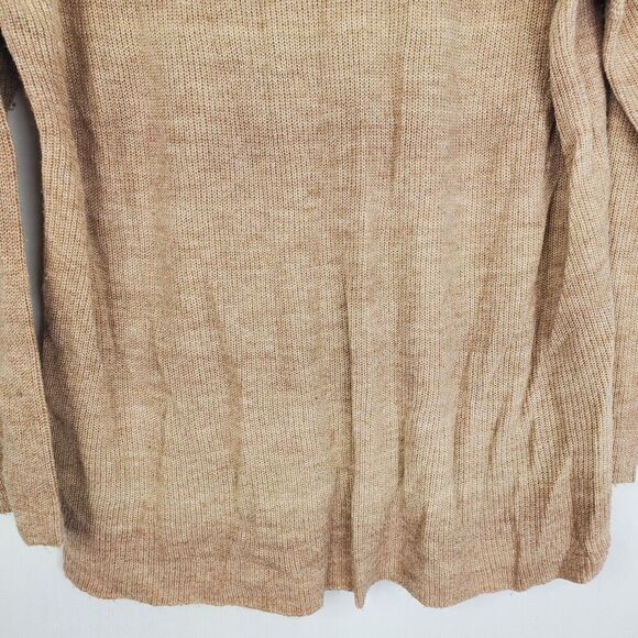 J Jill Sweater Muted Color Striping Round Neck Knit Drop Shoulder WOmens M - Picture 4 of 10